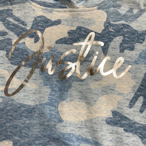 Justice Camouflage Pull-Over Hoodie - Picture 2 of 6